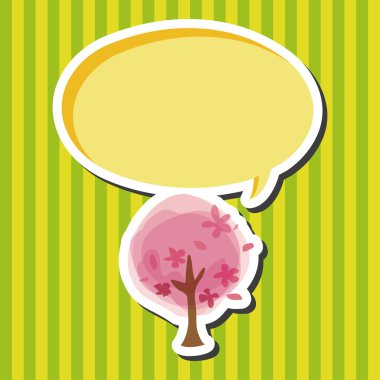 ağaç Tema öğeleri vektör, eps