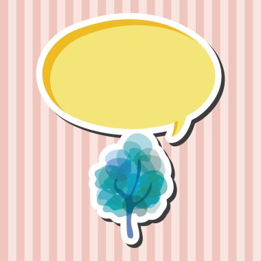 ağaç Tema öğeleri vektör, eps