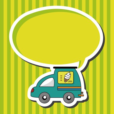 ulaşım araba tema öğeleri vektör, eps