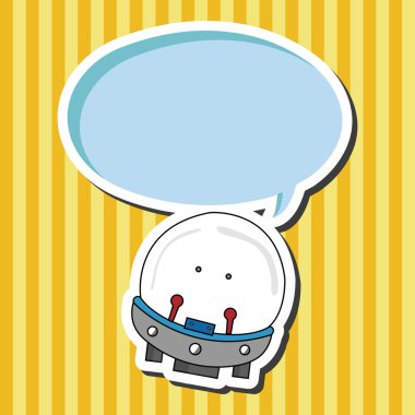 Uzay ufo Tema öğeleri