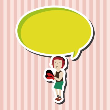 boksör Tema öğeleri vektör, eps