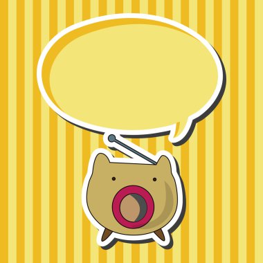 radyo Tema öğeleri vektör, eps