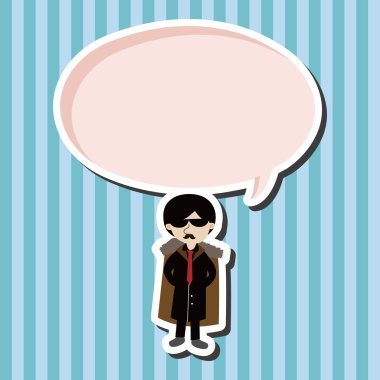 Mafya Tema öğeleri vektör, eps