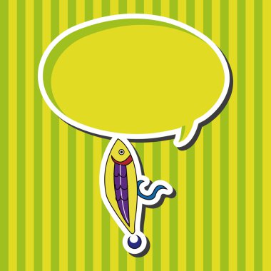 Balıkçılık yem Tema öğeleri