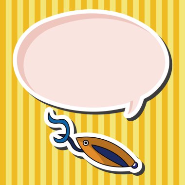 Balıkçılık yem Tema öğeleri