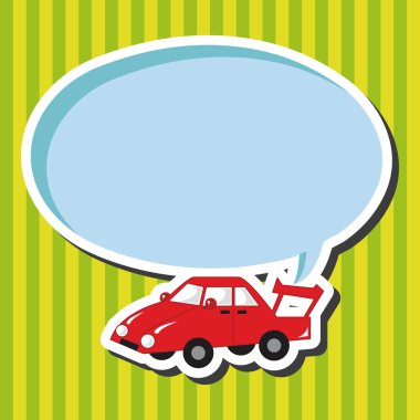 ulaşım araba tema öğeleri vektör, eps