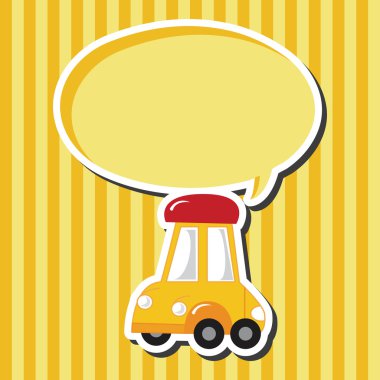 ulaşım araba tema öğeleri vektör, eps