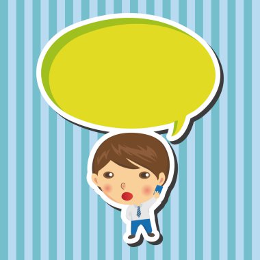 iş adamları Tema öğeleri vektör, eps karakter