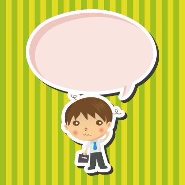 iş adamları Tema öğeleri vektör, eps karakter