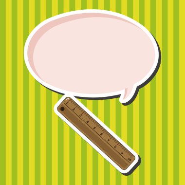 sabit cetvel Tema öğeleri vektör, eps