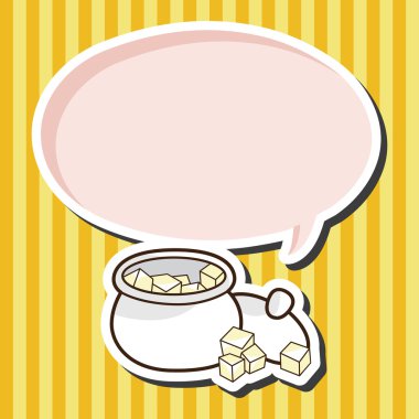 Şeker cubes Tema öğeleri vektör, eps