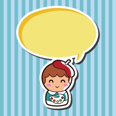 kişi karakter ressam Tema öğeleri