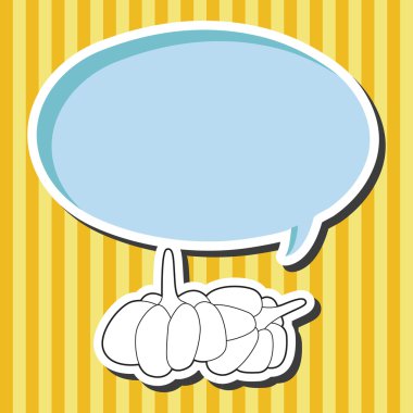 Sebze Tema sarımsak öğeleri