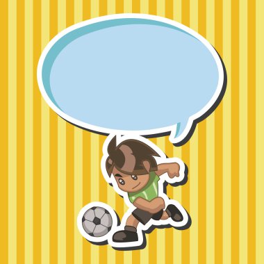 Spor Futbol oyuncu Tema öğeleri