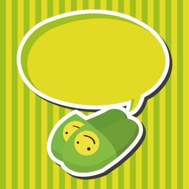 Bebek terlik Tema öğeleri sağlar