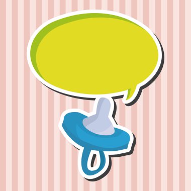 Bebek emzik Tema öğeleri