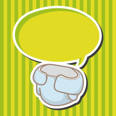 bebek çocuk bezi onları öğeleri