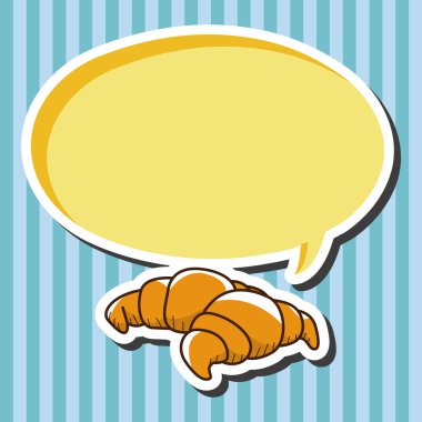 Paris Tema öğeleri vektör ekmek ve süt, eps