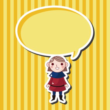 karikatür karakter kişi tema öğeleri