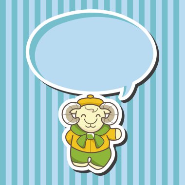 hayvan keçi kış çizgi film Tema öğeleri