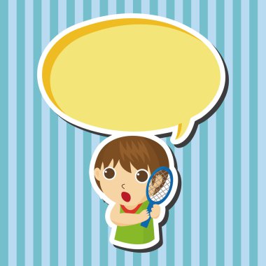 Tenis oyuncu Tema öğeleri