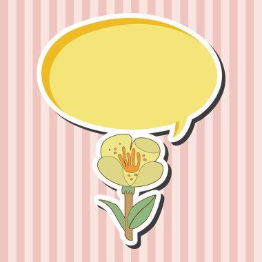 Tema öğeleri vektör çiçek, eps