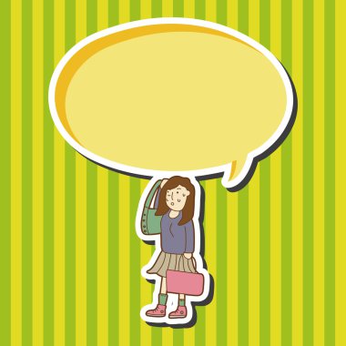 Alışverişçi Tema elemets vektör, eps