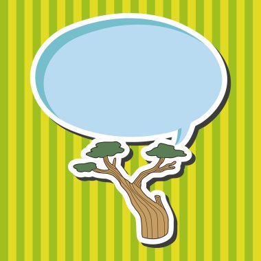 ağaç Tema öğeleri vektör, eps