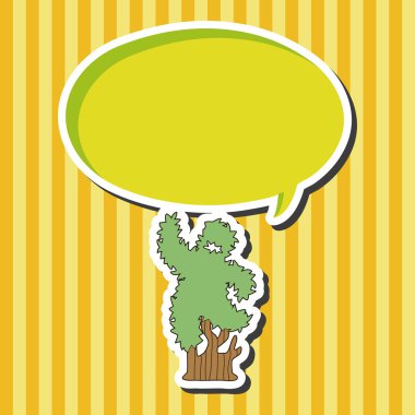 ağaç Tema öğeleri vektör, eps