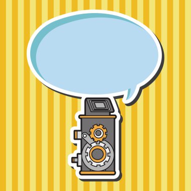 video kamera Tema öğeleri vektör, eps