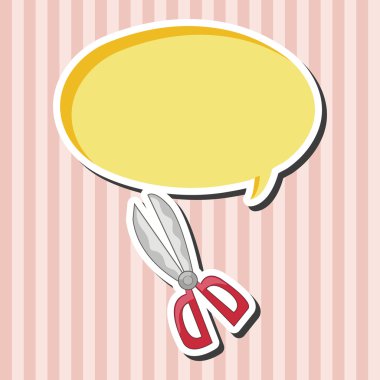 sabit makas Tema öğeleri vektör, eps