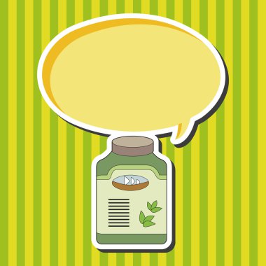 meyve reçeli Tema öğeleri vektör, eps