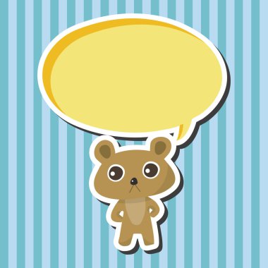 hayvan ayı Tema öğeleri karikatür