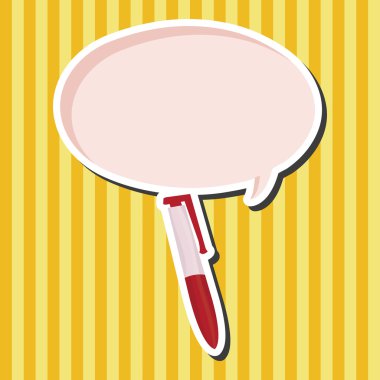 ileti örneği kalem Tema öğeleri vektör, eps