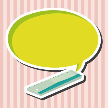 sabit cetvel Tema öğeleri vektör, eps