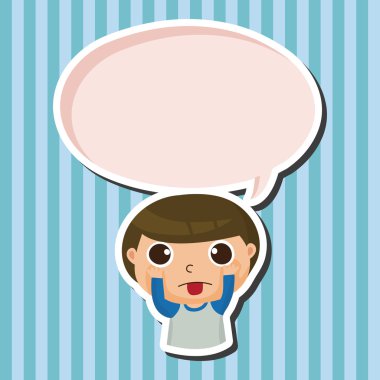 Öğrenci çizgi film Tema öğeleri