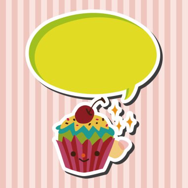 pasta düz simgesi öğeleri arka plan, eps10 dekorasyon