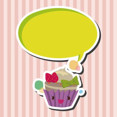 pasta düz simgesi öğeleri arka plan, eps10 dekorasyon