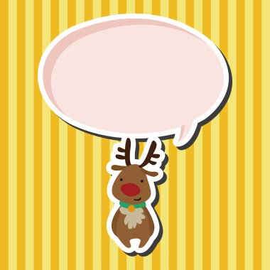 Noel düz simgesi öğeleri arka plan, eps10