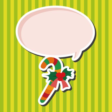 Noel şeker kamışı düz simgesi öğeleri arka plan, eps10