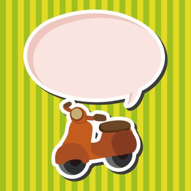 Ulaşım motor düz simgesi öğeleri arka plan, eps10