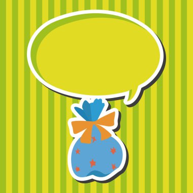 hediye Tema düz simgesi öğeleri, eps10