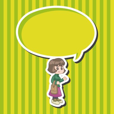 Alışverişçi Tema elemets vektör, eps