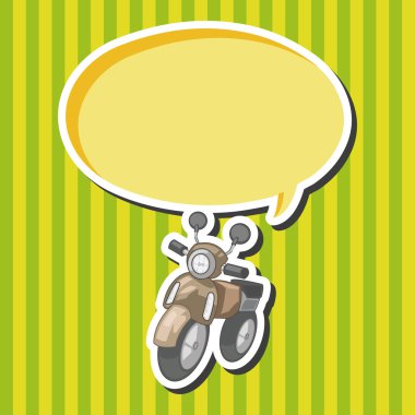 ulaşım motor Tema öğeleri vektör, eps