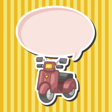 ulaşım motor Tema öğeleri vektör, eps