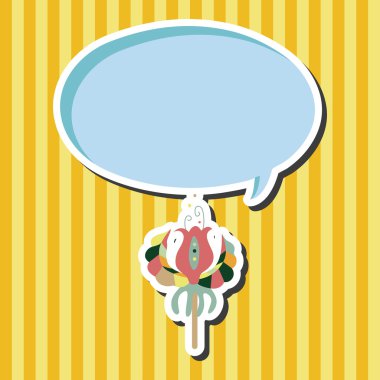 Tema öğeleri vektör çiçek, eps