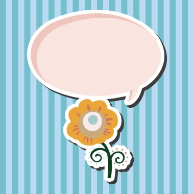 Tema öğeleri vektör çiçek, eps