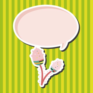 Tema öğeleri vektör çiçek, eps