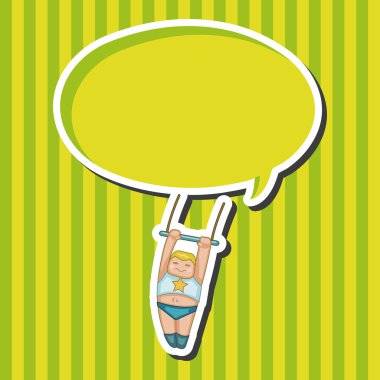 sirk hokkabaz Tema öğeleri vektör, eps