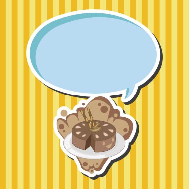 pasta düz simgesi öğeleri arka plan, eps10 dekorasyon